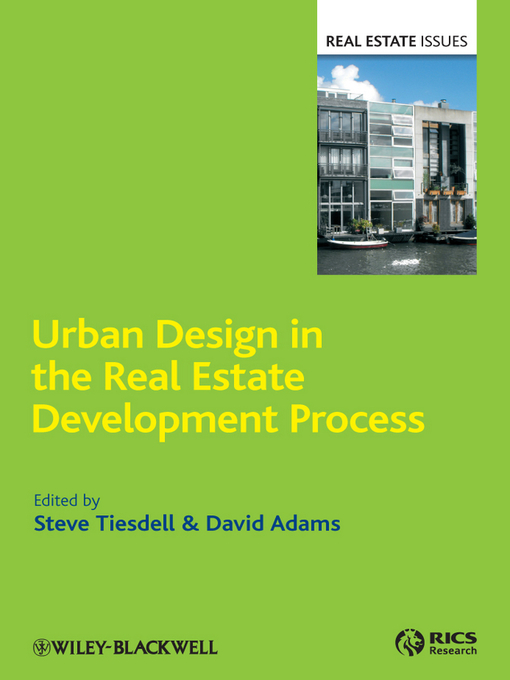 Title details for Urban Design in the Real Estate Development Process by Steve Tiesdell - Available